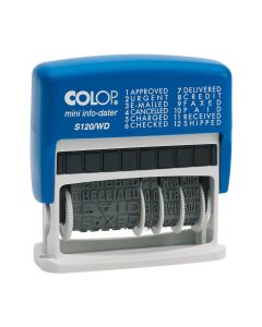 COLOP Printer S 120/WD angol dátumbélyegző