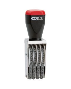 COLOP számbélyegző 4 karakter / 12 mm (12004)