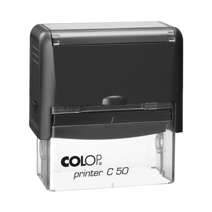 Colop Printer C50 fekete bélyegző 8 sor szöveghez